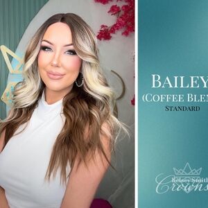 Stylish Blonde and Brown Wig